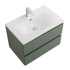 BelBagno Тумба с раковиной Kraft 39-70 подвесная Еловый матовый с раковиной BB-8099-3-70 – фотография-7